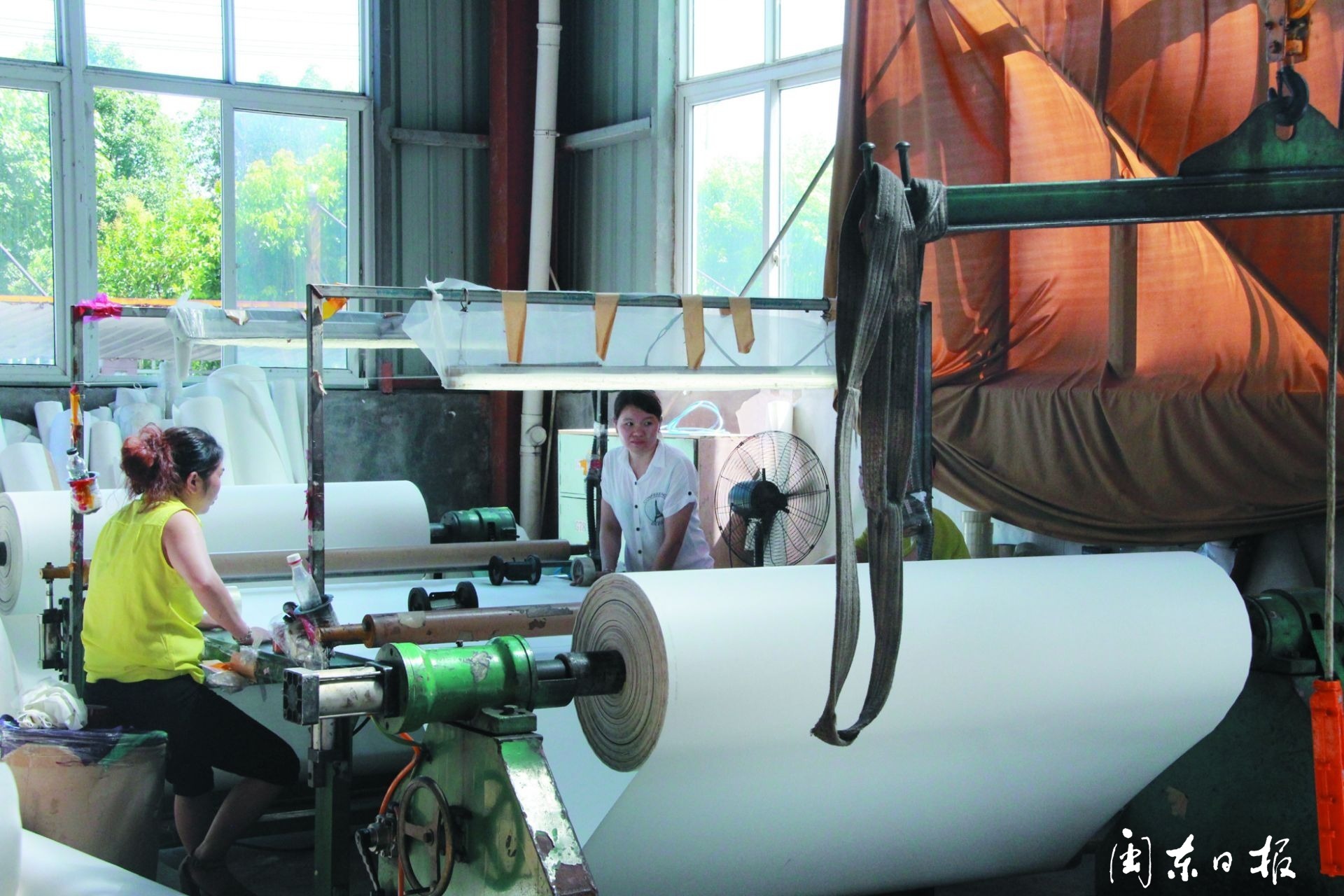 合成革名城福鼎的绿色生态之变