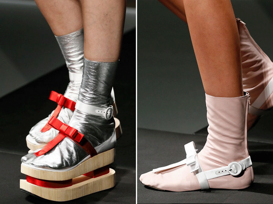 PRADA 2013春夏系列分趾鞋款