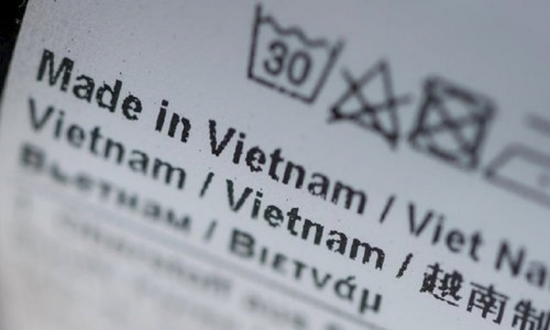 在一些领域,“越南制造”标签能比“中国制造”保全更多利润