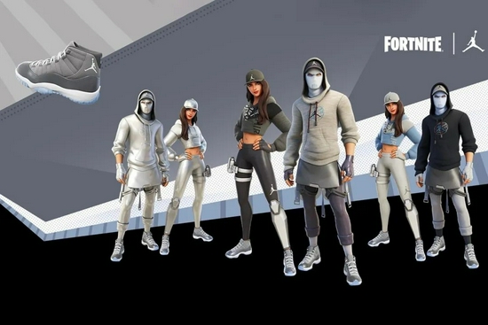 《Fornite 堡垒之夜》x Jordan Brand(2021)