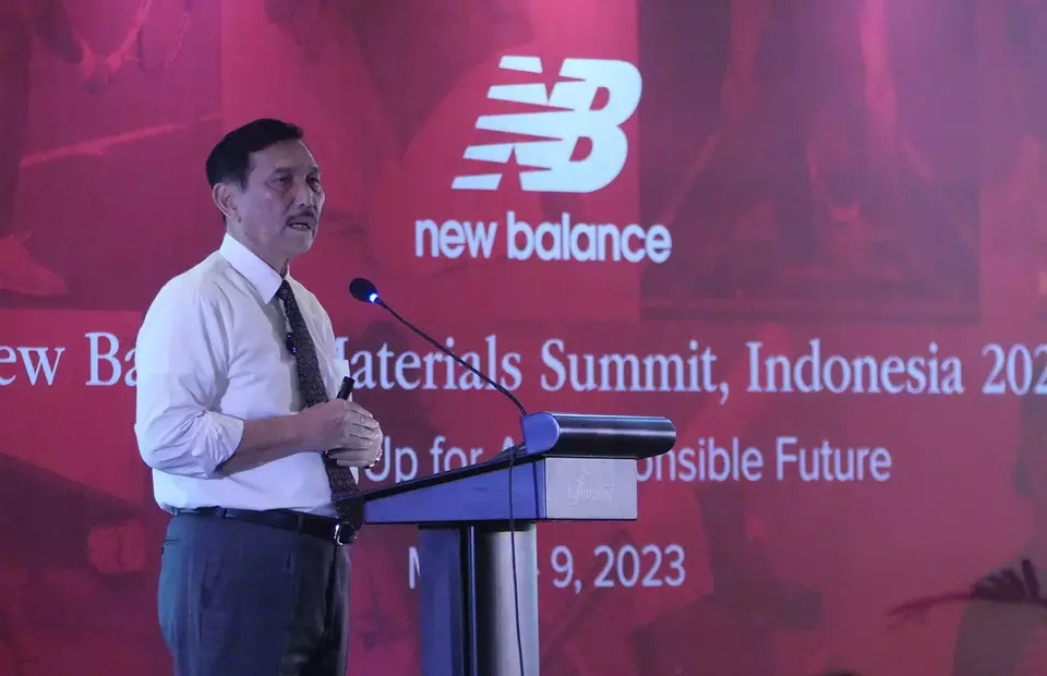 Luhut Says Indonesia's Footwear Industry to Surpass Vietnam after New Balance Investment